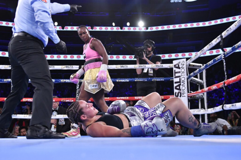 Claressa Shields Dominates in Return to Middleweight, Eyes Lauren Price