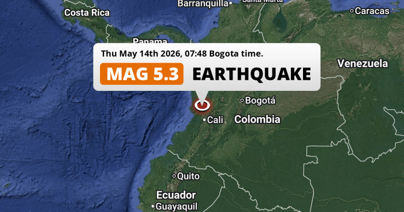 Earthquake in Colombia: A Nation on Edge as Tremors Hit