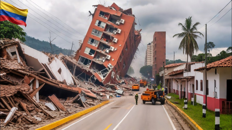 Colombian Earthquake: A Surprise and a Scare