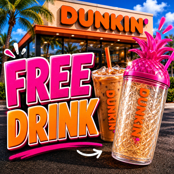 Dunkin' Fans Buzzing with Excitement Over Latest Free Drink Promotion