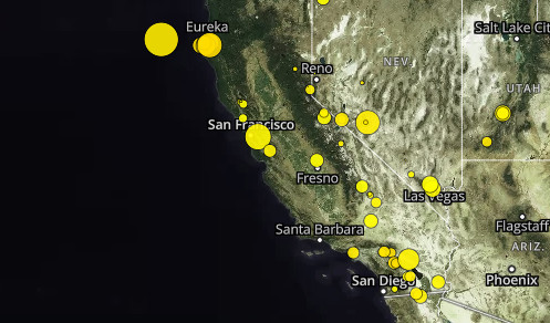 Earthquake Now: Tracking the Latest Tremors in Los Angeles, CA