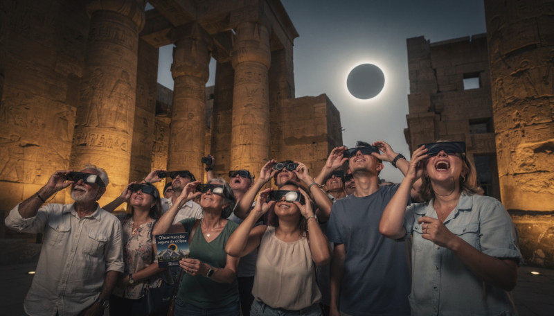 Eclipse Enthusiasts Gather Worldwide for Rare Celestial Phenomenon