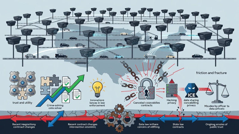 Flock Camera Map Controversies: Surveillance and Sabotage Escalate