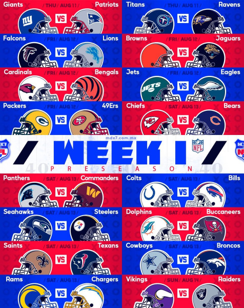 Football Frenzy: NFL Preseason Showdowns Heat Up