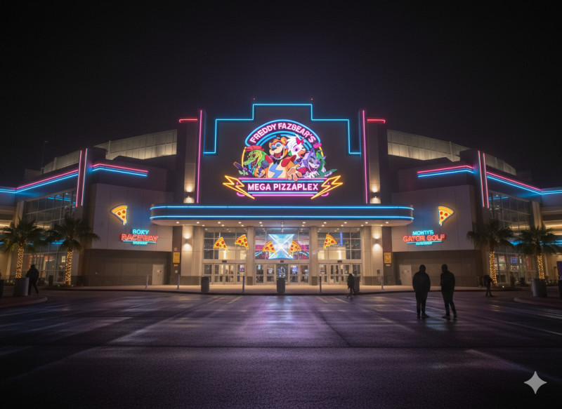 Freddy Fazbear's Pizza Stepping into Reality at American Dream Mall