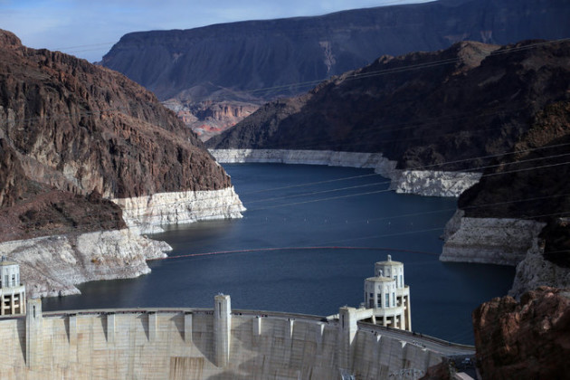 Ghostly Resurgence: Hoover Dam Reservoir Unveils Long-Lost Town of St. Thomas