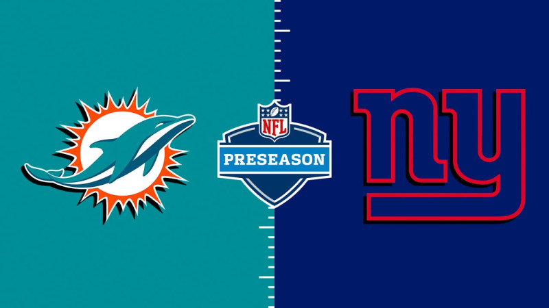 Giants vs. Dolphins: Miami Dominates in Preseason Clash