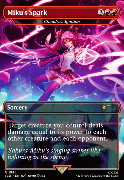 Hatsune Miku's Enchanting Symphony: The Ultimate Commander Deck Arrives