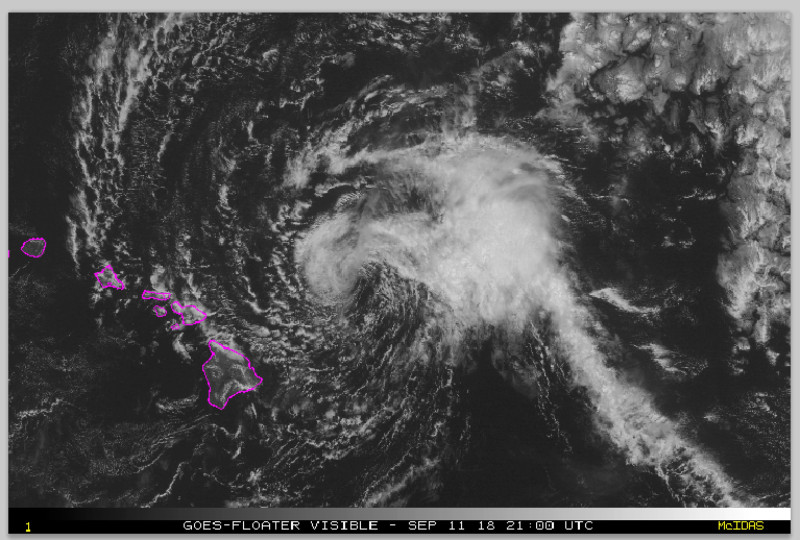 Hawaii Braces for Tropical Storm Lala's Imminent Impact