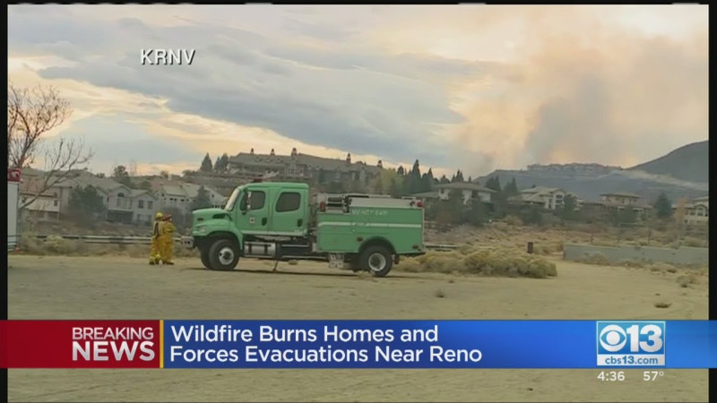 Hawk Fire Forces Massive Evacuations in Reno