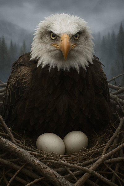 Jackie the Bald Eagle's Battle: Anemia Sparks Concern in Big Bear