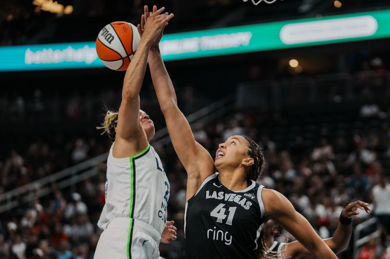 Las Vegas Aces Face Off Against Minnesota Lynx in Historic Showdown