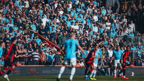Manchester City Secures Thrilling 2-1 Victory Over Bournemouth