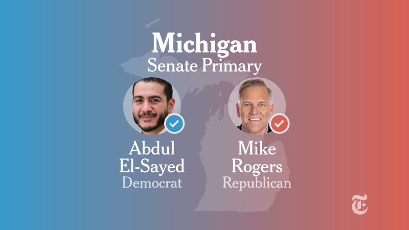 Michigan Senate Primary 2026: El-Sayed Defeats Stevens as Republicans Brace for Mike Rogers