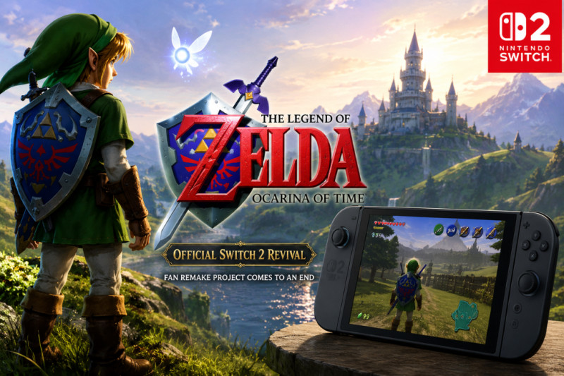 Nintendo Switch 2 to Host Legendary Zelda: Ocarina of Time