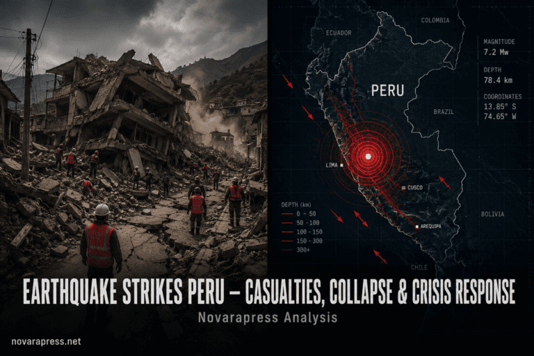 Peru Hit by Significant Earthquake Amid Recent Seismic Activity