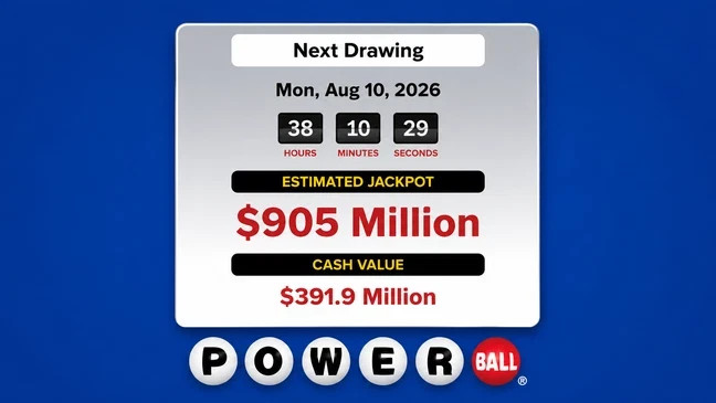 Powerball Numbers for Saturday's Drawing Leave Jackpot Unclaimed