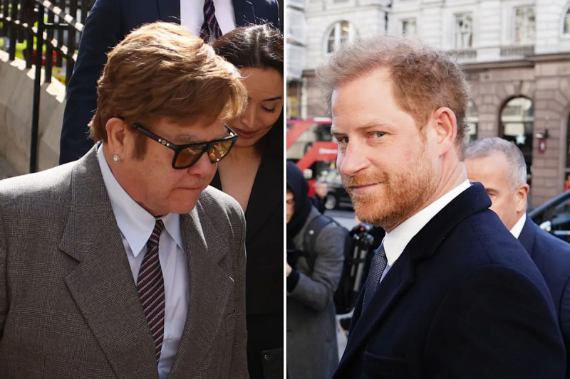 Prince Harry and Elton John Face Huge Legal Bill After Failed Privacy Case