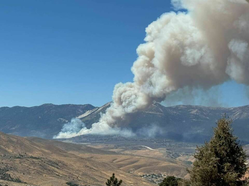 Reno Blazes: The Hawk Fire Engulfs Northwest Reno