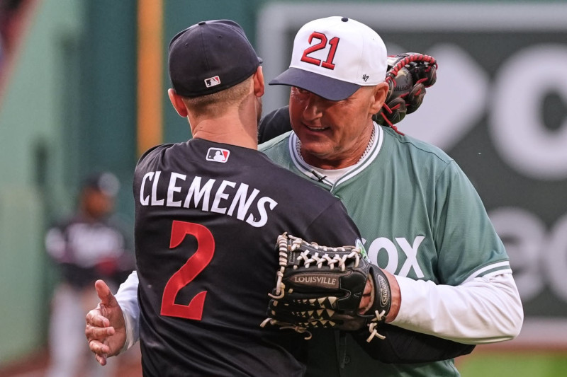 Roger Clemens' Latest Heartwarming Moment on the Field