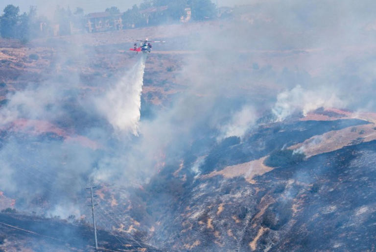 San Diego's Latest Brush Fire: Sorrento Valley Blazes Today