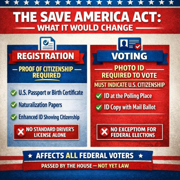 SAVE America Act: The Battle for Voter ID Legislation