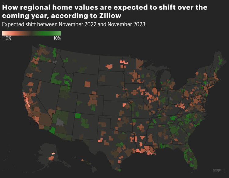 Shifting Home Prices: Zillow's Latest Forecast Sends Shocks Through the Market