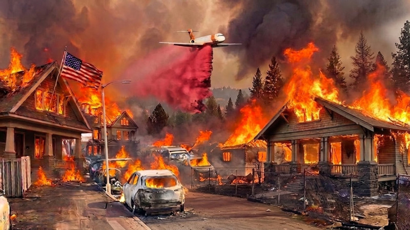 Spokane Wildfires: A City In Flames