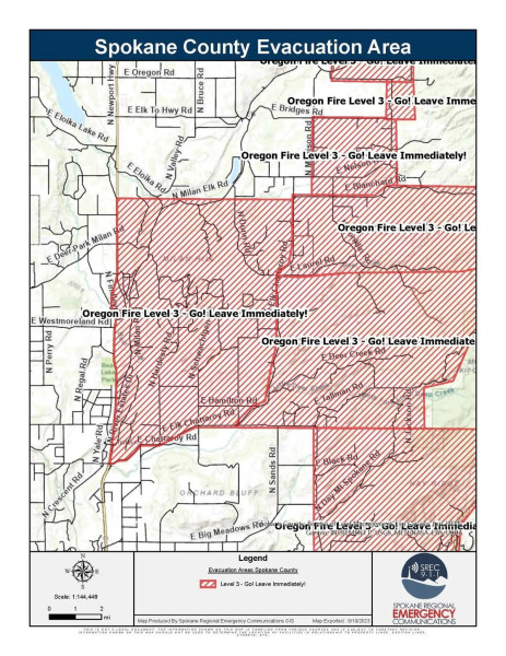 Spokane Wildfires: The Old Trails Fire Crisis, August 2026