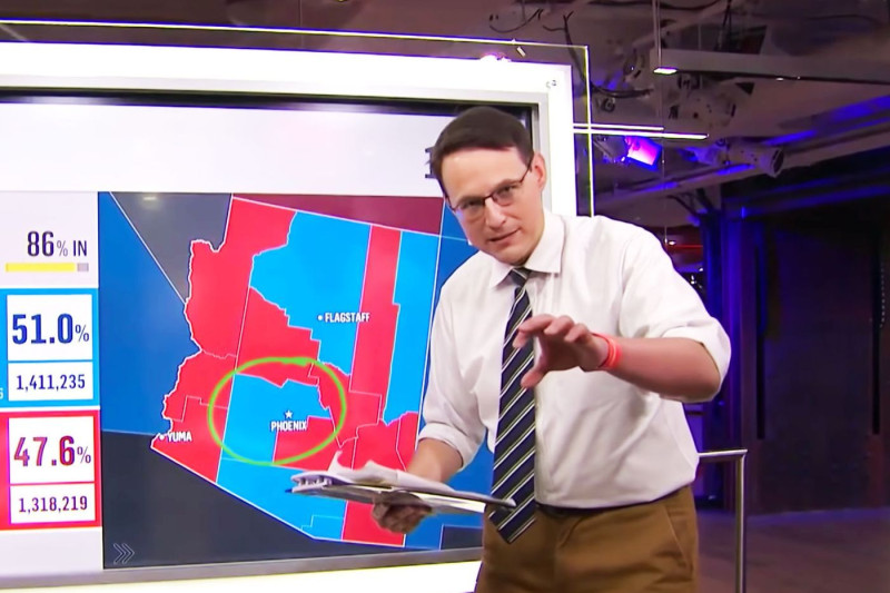 Steve Kornacki: Election Night Chaos in Milwaukee