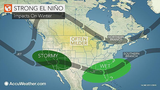 Super El Niño Winter Weather: A Snowy Prelude for Four States