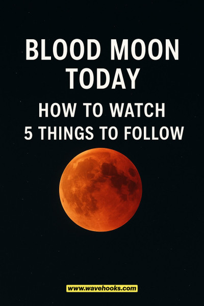 The Cosmic Spectacle: Blood Moon Total Lunar Eclipse Tonight