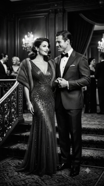 The Intense Glamour of Hollywood's Power Couple