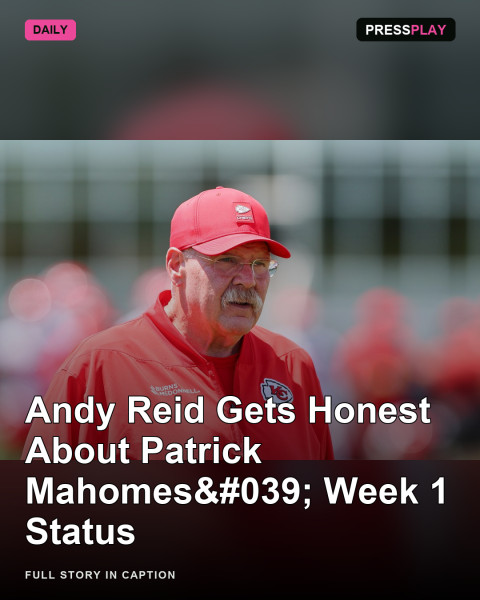 The Latest on Patrick Mahomes’ ACL Recovery: Andy Reid's Update Signals Big News for Kansas City Chiefs Fans