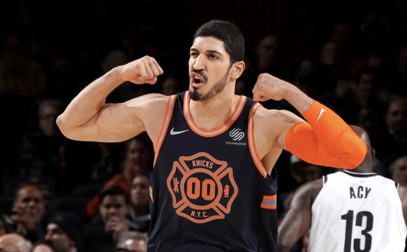 The Storm Within: Enes Kanter Freedom’s Ejection from Fever-Sky Game Intensifies Spotlight on WNBA Controversy