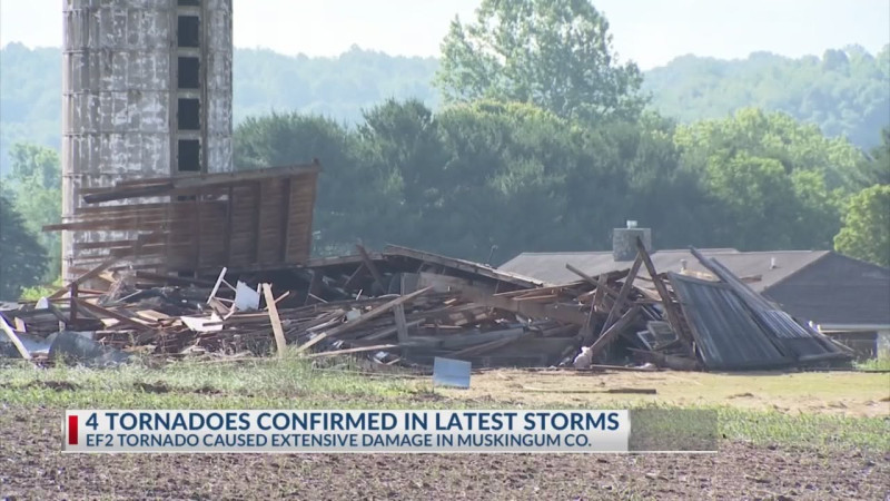 Tornado Devastates Columbus, Ohio Amid Severe Storms