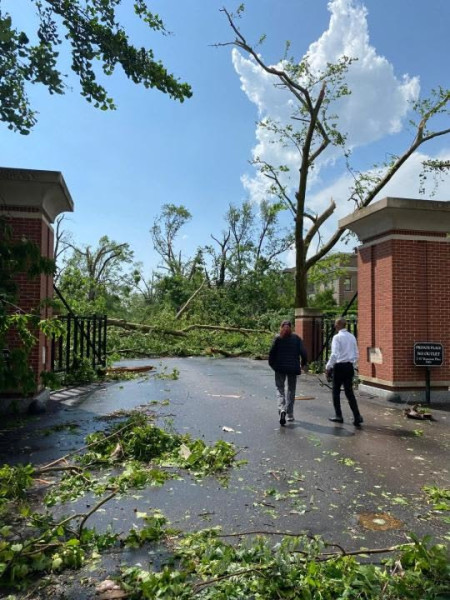 Tornado Hits South Columbus, Leaving Residents Shocked and Scattered