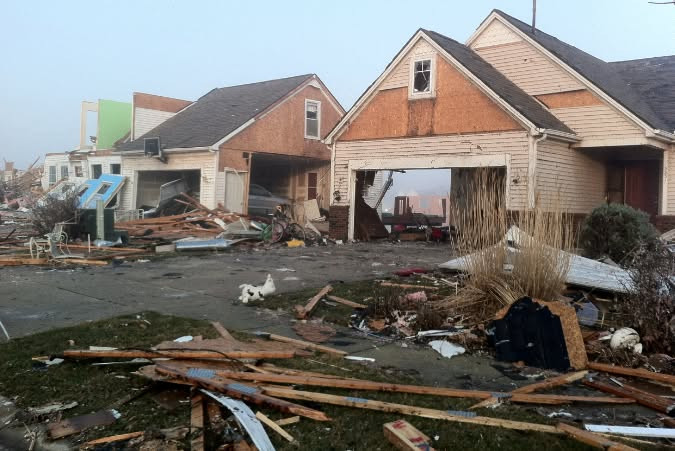 Unseen Fury: Dover Tornado Leaves Path of Devastation