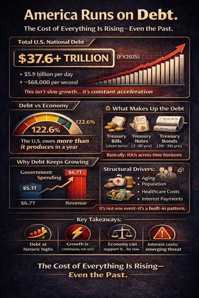 US National Debt Surpasses $40 Trillion: A New Milestone