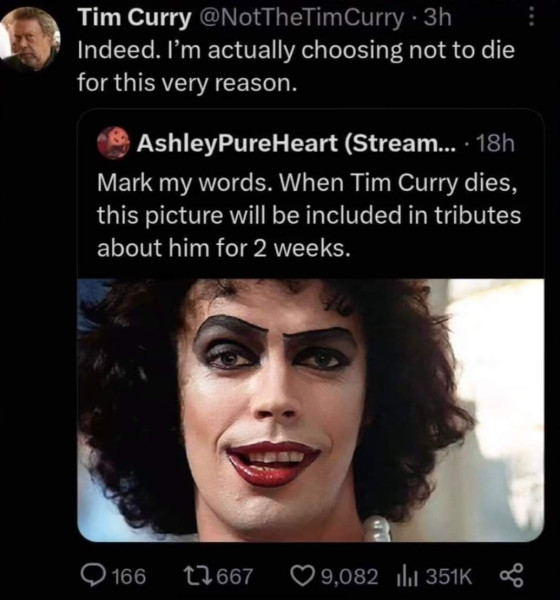 Tim Curry’s Passing Sparks Debate and Speculation