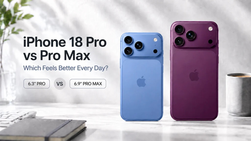 Apple's Latest Showdown: iPhone Duo vs. iPhone 18 Pro Max