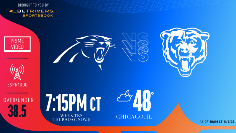Chicago Bears vs. Carolina Panthers: Live Streaming Options and Predictions