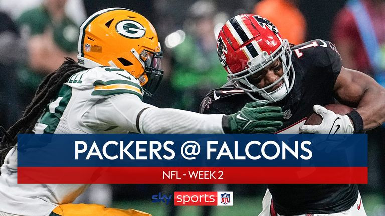 Green Bay Packers and Nfl falcons, a clash of titans under the night sky