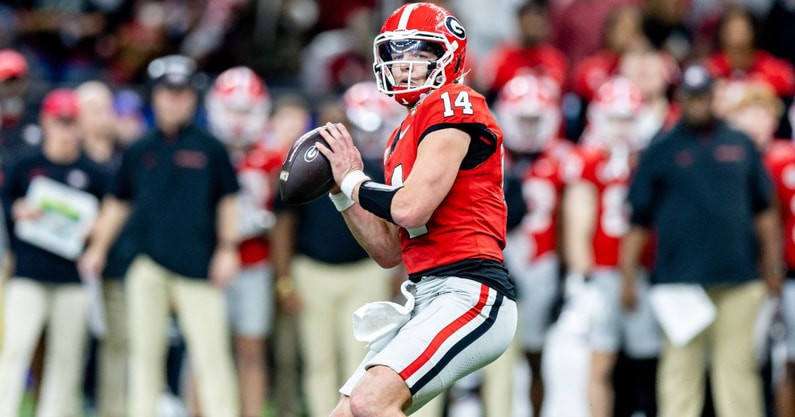 Gunner Stockton’s Historic First Start in Georgia’s Victory Over WKU