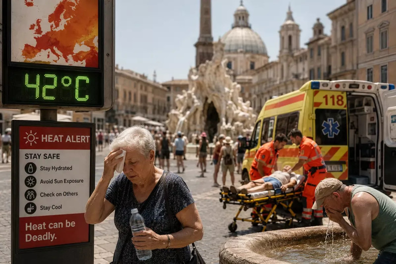 Heat Index Soars in Washington D.C., Sparking Public Health Concerns