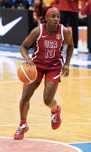 Jackie Young Sparks USA in Tense FIBA Showdown vs. Hungary