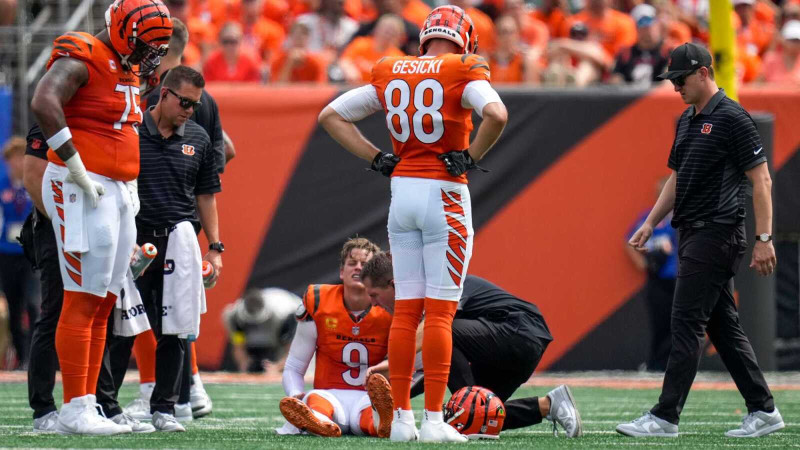 Joe Burrow's Injury Clouds Bengals' Season as Bucs' Defense Stands Tall