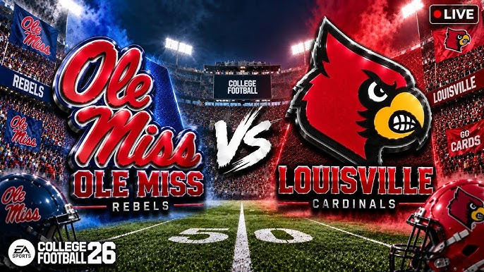 Louisville and Ole Miss Clash in Thrilling Football Showdown