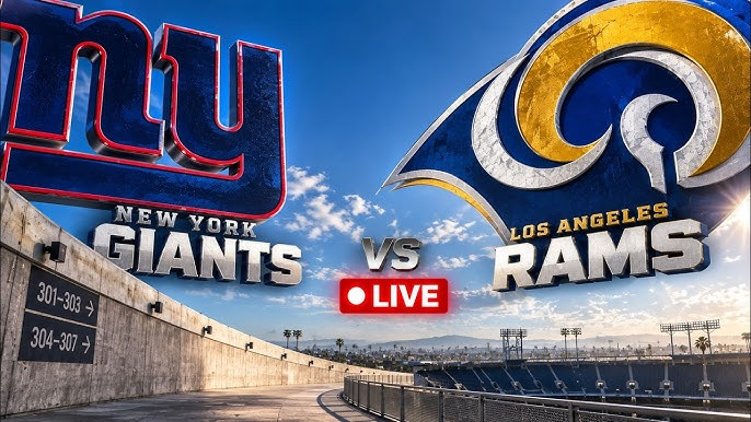 Monday Night Football: LA Rams vs. New York Giants Clash