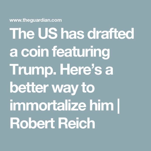 National Review: Trump Dollar Coin Controversy Boils Over